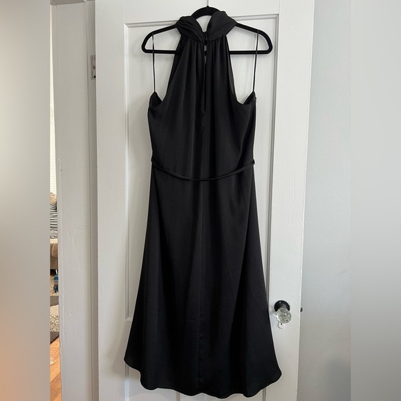 Banana Republic Twist Neck Sleeveless Midi Dress XL - Picture 6 of 12